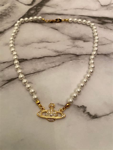 vivienne westwood necklace pearl